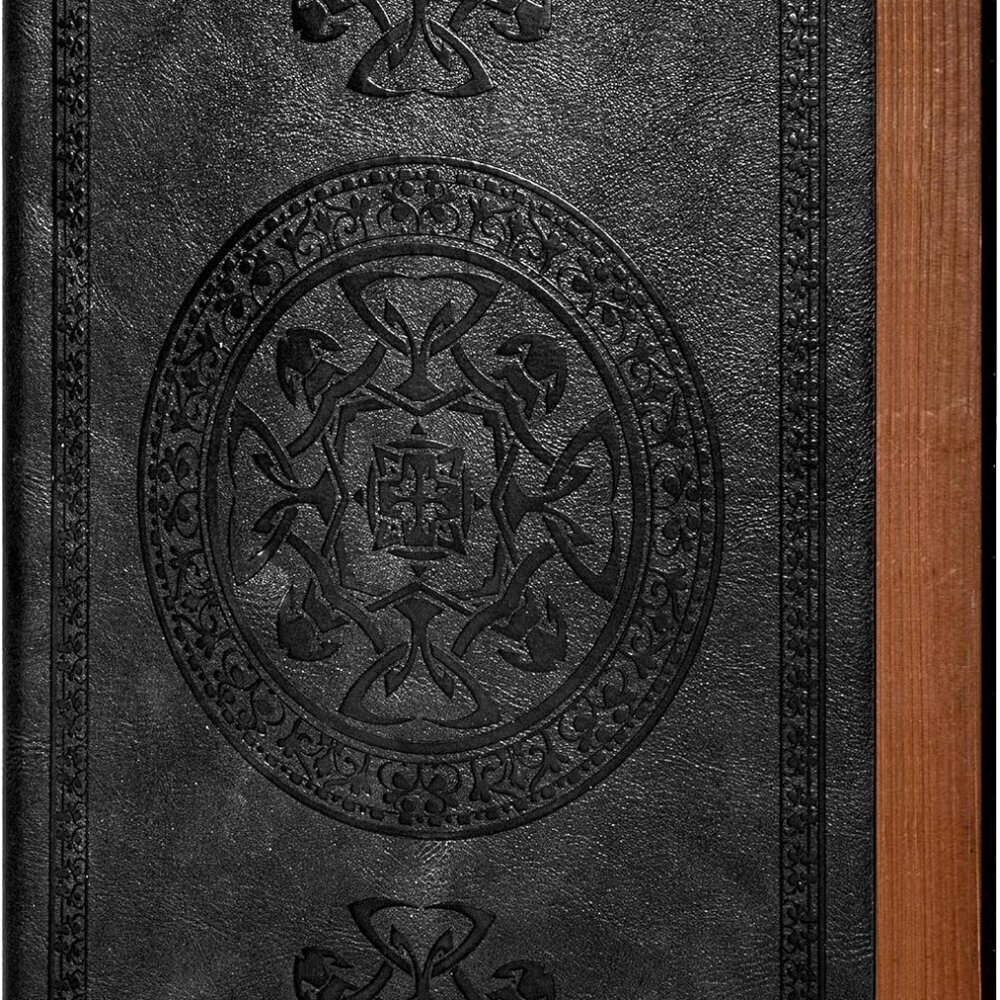 Lined Journal for Men Soft Cover Notebook Leather Journals for Writing, 180 Lay